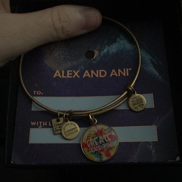 Alex+ Ani Charity By Design Peace of Mind Bracelet - Picture 3 of 4